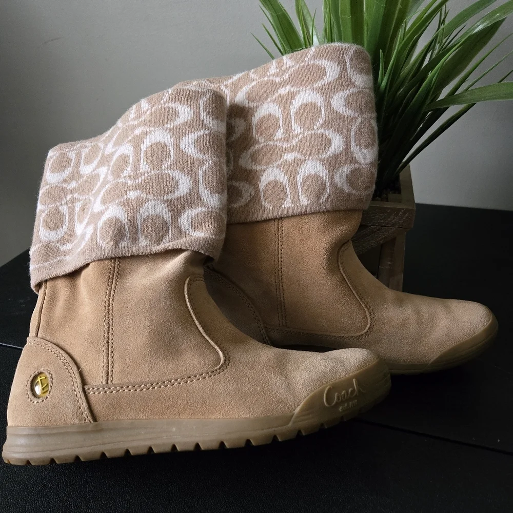 Coach boots sz 5 1/2 - Picture 7 of 9